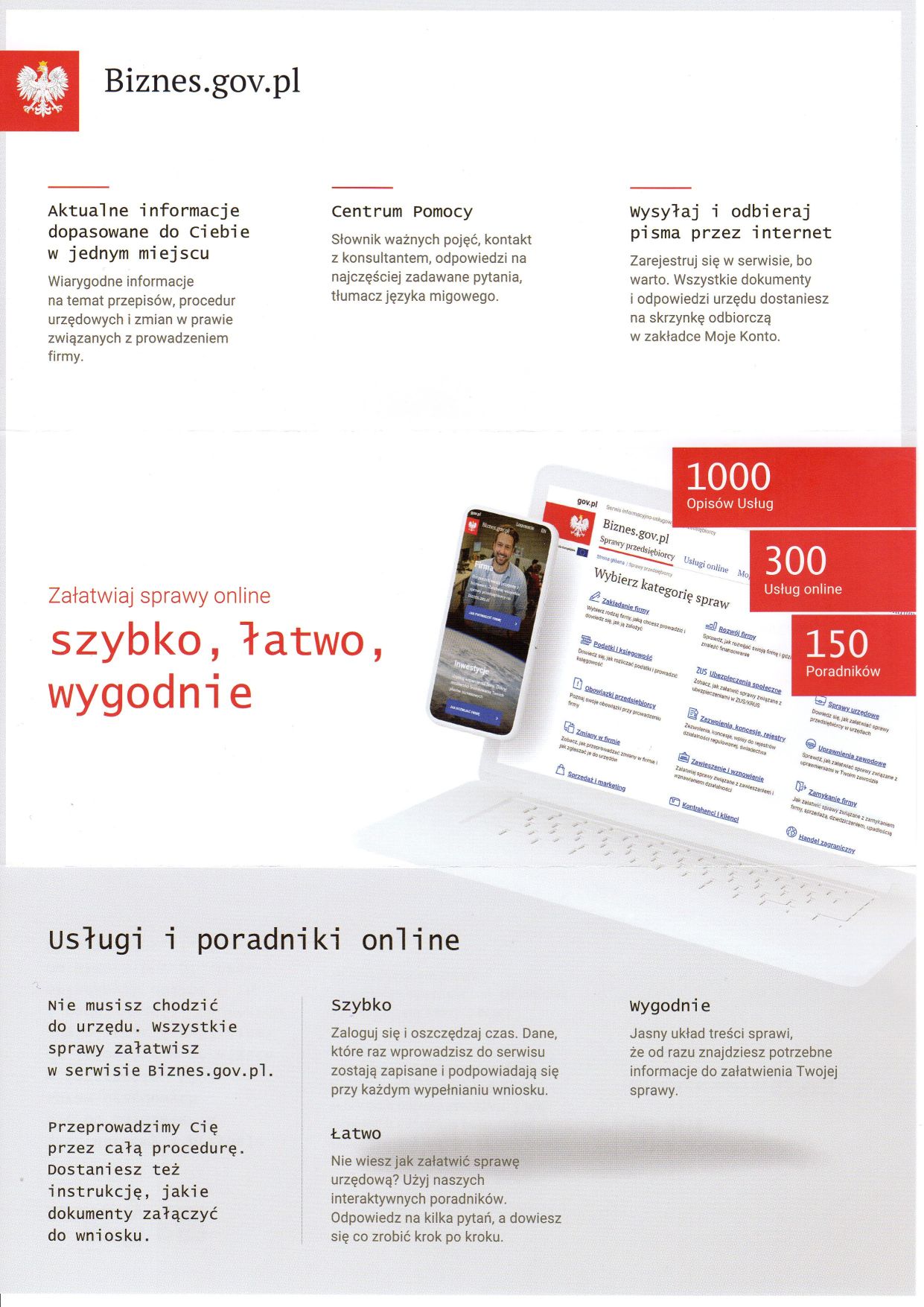 Informacja dla przedsi�biorc�w